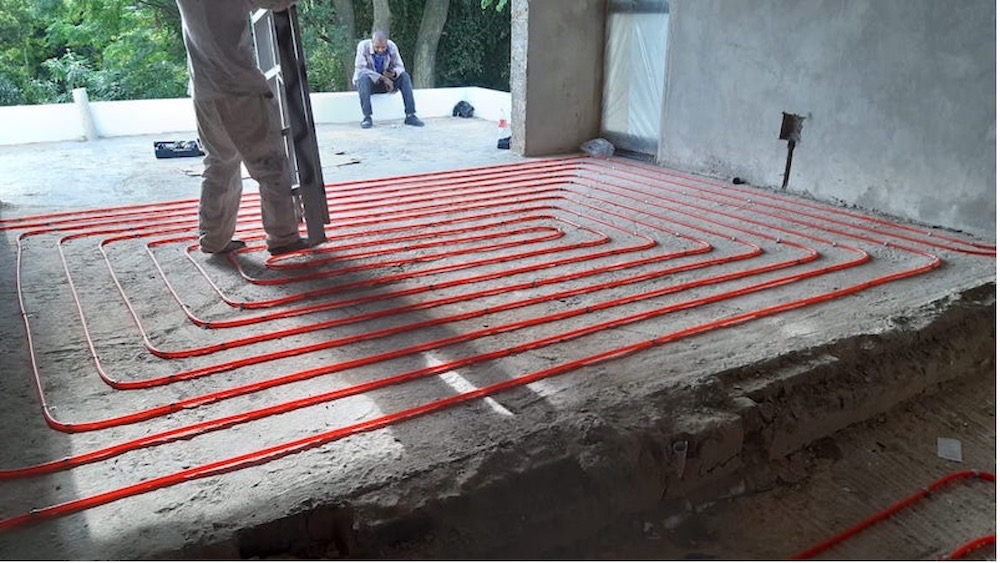 The benefits of underfloor heating compared to traditional radiators - Increased space